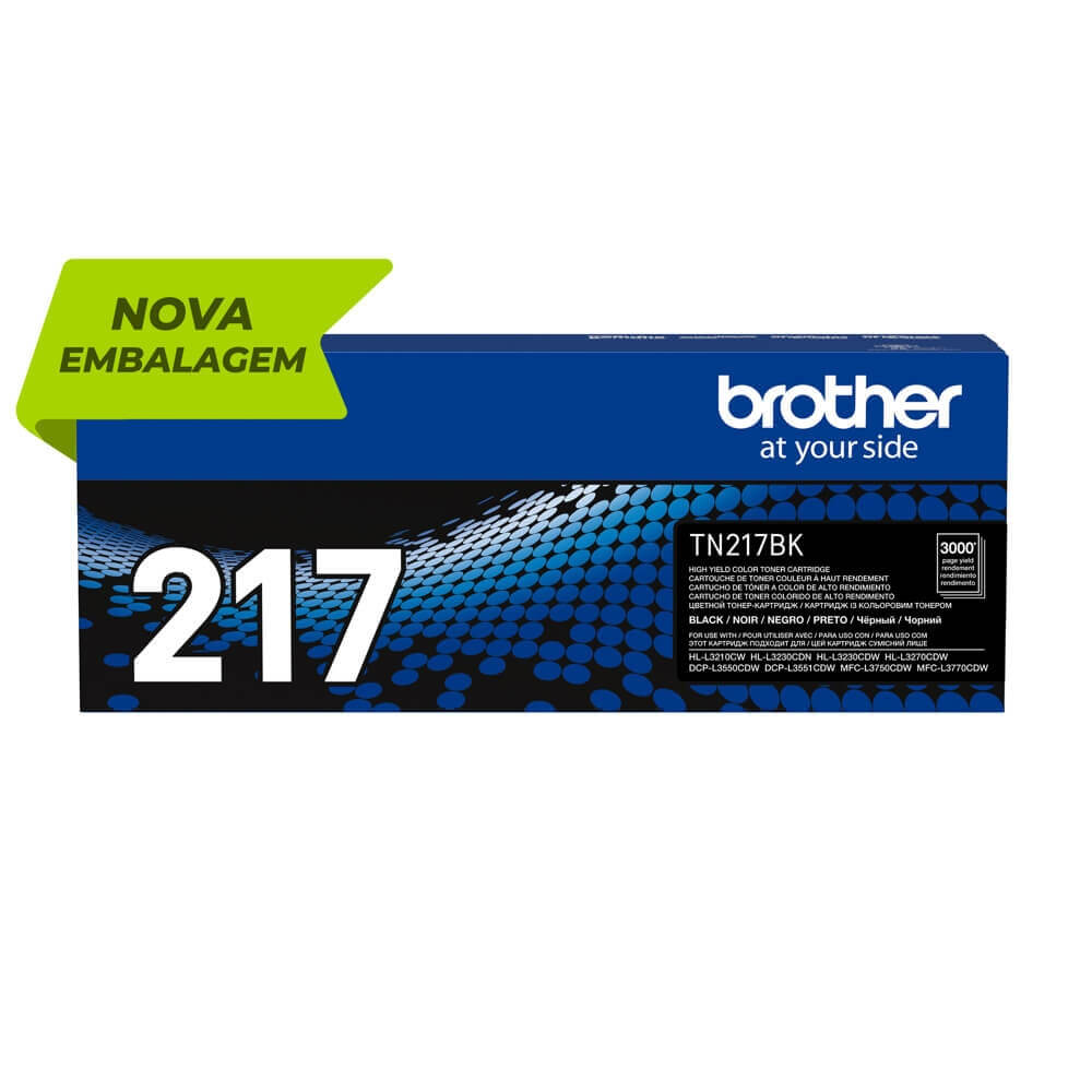 Toner Brother TN-217BK Preto - Impressorajato